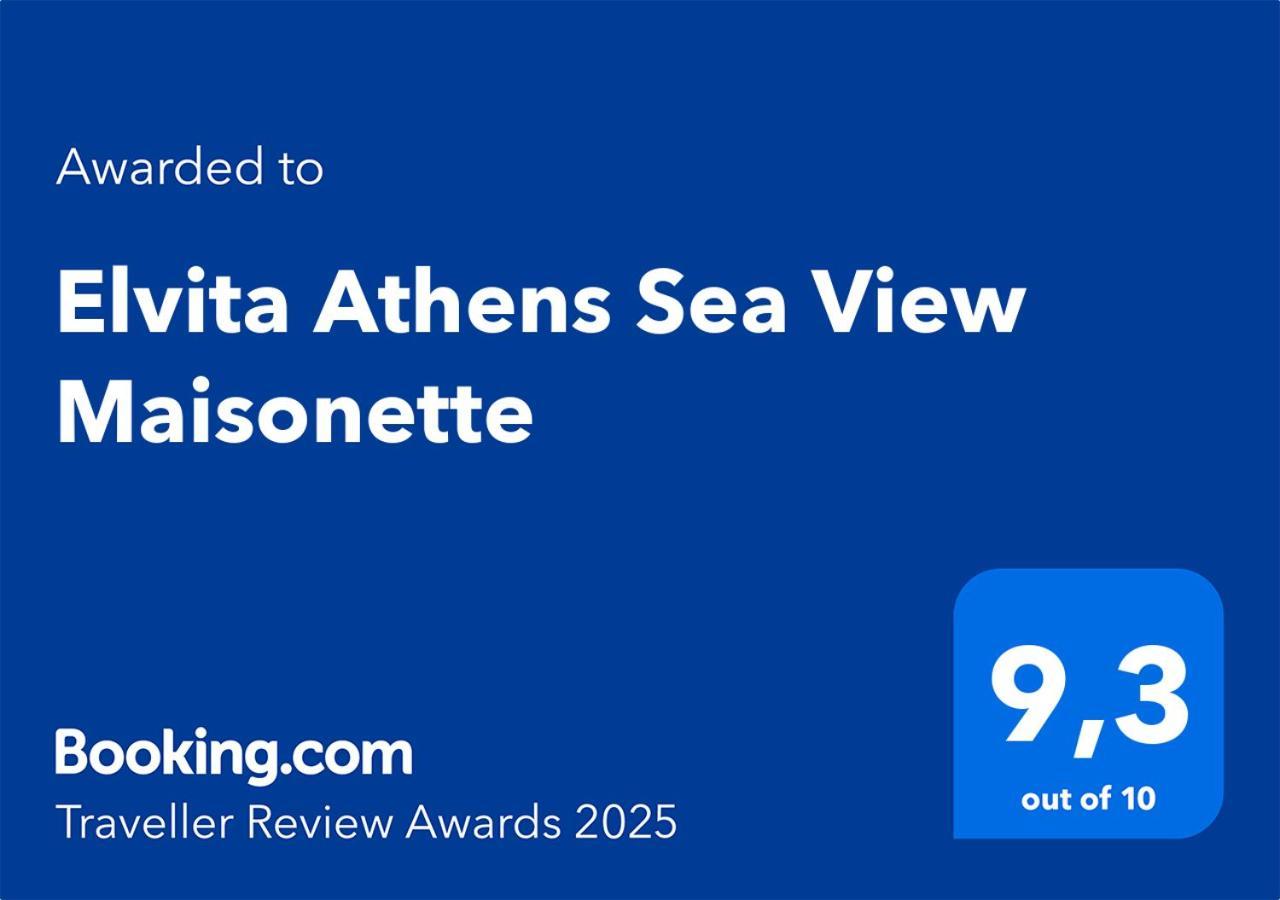 Elvita Athens Sea View Maisonette Apartment Ngoại thất bức ảnh